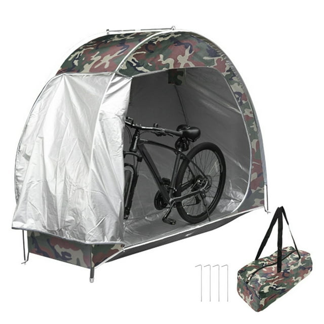 Outdoor Bike Storage Tent 210D Oxford Fabric Waterproof Bicycle Storage