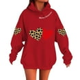 thumbnail image 2 of Elvqul Sweatshirts for Women Graphic Hoodies Long Sleeve Hooded Pullover Plus Size Ladies Tops, 2 of 4