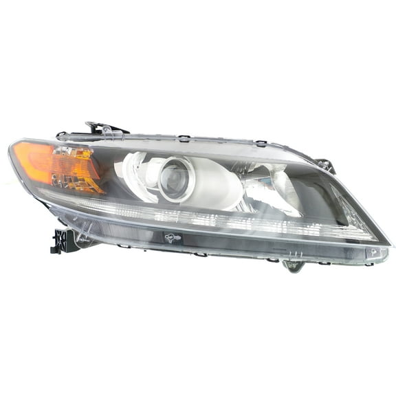Replacement REPH100361 Headlight Compatible With 2013-2015 Honda Accord Right Passenger Halogen With bulb(s)