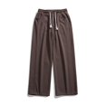 thumbnail image 2 of Vedolay Mens Sweatpants Work Wear Combat Safety Casual Pockets Full Pants Coffee,3XL, 2 of 4