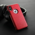 thumbnail image 2 of AIOVETEAB Compatible with iPhone XS Max Case Premium Leather TPU Hybrid Case Cover,Red, 2 of 7