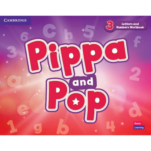 Pippa and Pop Pippa and Pop Level 3 Letters and Numbers Workbook British English, (Paperback)