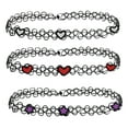 thumbnail image 5 of BodyJ4You 12PC Choker Necklace Set Multicolor Mix Stretch Elastic Jewelry Women Girl Kids Gift Pack, 5 of 7