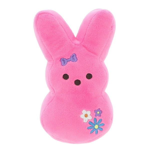 Peeps de peluche y juguetes de conejo de Pascua de animal de peluche 30cm, Conejos de Pascua decorativos, juguetes para rellenar cestas de Pascua muñecas. Rosa #70
