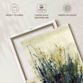 thumbnail image 6 of Elephant Stock Wild Indigo Floral Ii Wall Art - Vertical Canvas Wall Art - Living Room Wall Decor - Abstract Canvas - Beige And Blue Decor By Tim O'toole - 12" x 24", 6 of 8