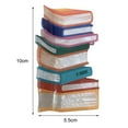 thumbnail image 6 of Tnobhg Book Hair Clips Back to School Hair Accessories Acrylic Book Stacked Hair Claw Clip Teacher Barrettes for Women Book Lovers, 6 of 8