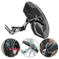 thumbnail image 4 of Portable Motorcycle Rear Mudguard Aluminium Alloy Replacement Mudflap Mudguard Guard Rear Mudguard Fits Motorbike Black, 4 of 10