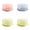 Color A 1 Pack & Color B 1 Pack & Color C 2 Packs, variant on Round Cake Storage Box With Handle And Inner Tray