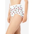 thumbnail image 6 of Comfort Choice Plus Size 5-Pack Tag-Free Full Coverage Cotton Brief, 6 of 6