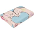 thumbnail image 3 of Sister Gifts Blanket, Sister Birthday Gifts from Sister, Best Friend Birthday Gift for Women 60” x 50”, Sister Gifts for Birthday, Graduation, Christmas.(Pink), 3 of 5