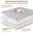 thumbnail image 3 of Beavtaens Baby Play Mat for Floor, Fits 71x59 Playpen, Non-Slip, Soft for Infants, 0-4 Years, Gray, 3 of 9