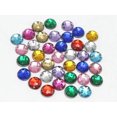 thumbnail image 4 of U8MO 250 Flatback Acrylic Rhinestone Round Button 8mm Sew on beads Color for choice-Clear, 4 of 6