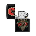 thumbnail image 4 of Zippo 48611 Black Crow Tattoo Design Windproof Pocket Lighter, 4 of 4