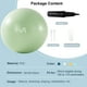 thumbnail image 5 of 55CM YR Ejercicio Ball, Yoga Anti-explosión y Antideslizante Ball para Pilates y Fisioterapia, Verde, 5 of 7