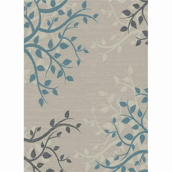 Mayberry Rug GAL7112 8X10 7 ft. 10 in. x 9 ft. 10 in. Galleria Vinings Area Rug, Cream