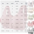 thumbnail image 3 of Women's 1PC Non Steel Ring Gathered Bra, Women's Bra Underwear, Wireless Thin Cup, Adjustable Bra, Comfortable Push Up Lift Bra for Women | TruBelle,Red 2XL, 3 of 3