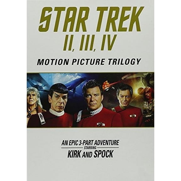 Star Trek: Motion Picture Trilogy (DVD)