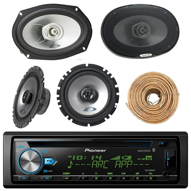 Pioneer DEHX6900BT Car Bluetooth Radio USB AUX CD Player Receiver