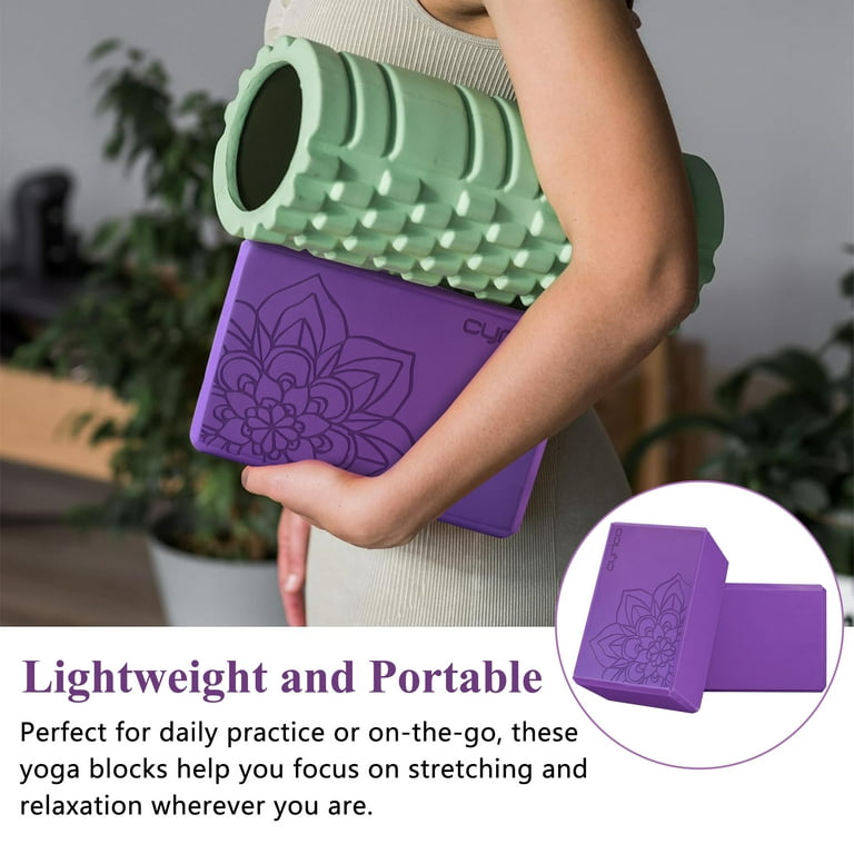 Cyrico Yoga Blocks 2-Pack with 6 ft Strap photo 4