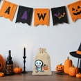 thumbnail image 3 of Home Textile Storage Halloween Glow In The Dark Drawstring Bag Linen Storage Pouch For Candy Jewelry Perfume for Trick or Parties, 3 of 6