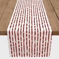 thumbnail image 3 of Creative Products Painted Strokes Red 16x72 Poly Twill Table Runner, 3 of 3
