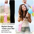 thumbnail image 5 of GASTROPOD 2026 New Water Bottle Bag with Strap,Mesh Water Bottle Holder Crossbody Water Bottle Sling Bag Adjustable Strap,Lightweight Water Bottle Carrier for Walking Sports Hiking Camping,1 Pcs, 5 of 5