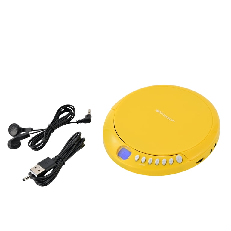 Emerson EPCD-2003 Portable CD Player with FM Radio, Bluetooth 5.3