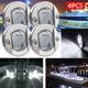 thumbnail image 1 of Luz interior de cabina 6LED 12V Luz redonda para barco para yate (blanco) Rojo Verde, 1 of 5
