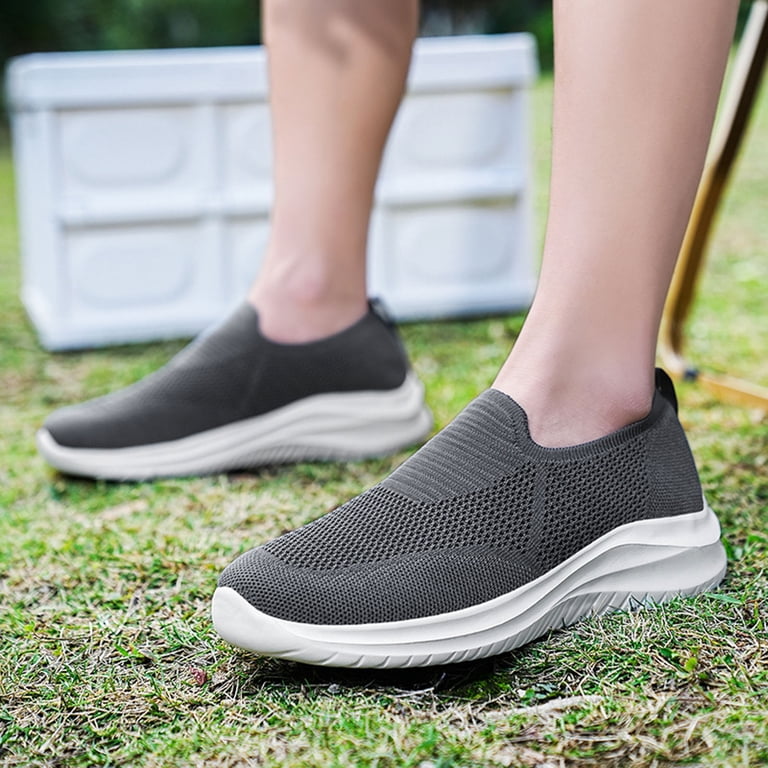 Men\'s Walking Shoes Lightweight Breathable Fashion Sneakers Non Slip Sport Gym Caqnni Mens Walking Shoes, Lightweight Breathable Tennis  main image 4