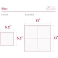 thumbnail image 5 of DISPOSABLE QUILTED LUNCHEON NAPKINS | European Made | for Upscale Wedding and Dining | 16 pc | Deep Pink, 5 of 5