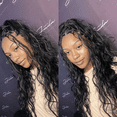 thumbnail image 6 of EAYON Body Wave 100% Unprocessed Virgin Human Braiding Hair for Boho Braids 22 inch 300g Natural Color Thick Knotless Bulk Human Hair for Braiding, 6 of 11
