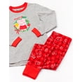 thumbnail image 4 of Peppa Pig Pyjama Deux Pièces à Manches Longues et Jambes Longues Rouge pour Filles, 4 of 6
