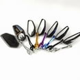 thumbnail image 2 of Universal Motorcycle Aluminum Rear View Black Handle Bar End Side Rearview, 2 of 12