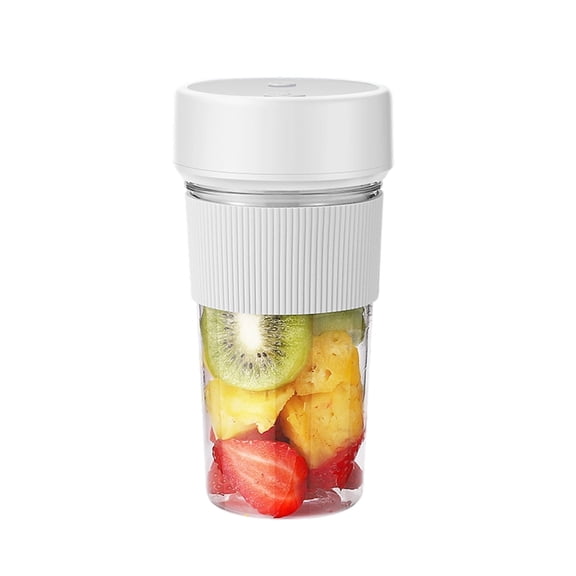 Advancent Exprimidor portátil USB recargable inalámbrico mini licuadora batidora máquina de jugo de frutas exprimidor eléctrico máquina taza Cocina y Comedor blanco
