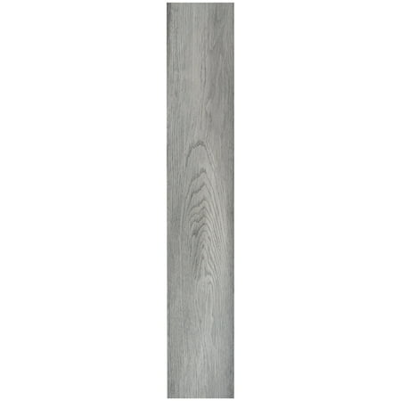 Achim Tivoli II 2mm Peel & Stick Vinyl Floor Planks - 10 Planks/15 sq. ft., Silverton