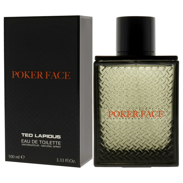 Ted Lapidus Poker Face Eau De Toilette Spray By Ted Lapidus - 3.4 oz Ted Lapidus Poker Face Eau De Toilette Spray By Ted Lapidus - 3.4 oz