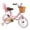 Pink, variant on RULLY Grape Kids Bike 12 Inch Bicycle for Girls Ages 2 3 4 Years, Girl Bikes with Basket & Doll Seat,Purple