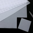 thumbnail image 3 of Plastic Mesh for Embroidery Plastic Canvas White Mesh for Acrylic Yarn Handmade Knitti y22798, 3 of 6