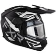 thumbnail image 4 of FXR Maverick X Modular Snowmobile Helmet Black/White 220623-1001-19, 4 of 6