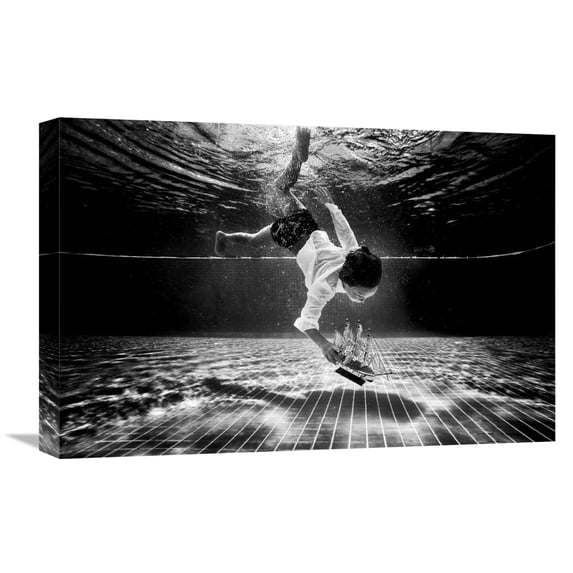 Global Gallery Murat Aslankara 'Mercan' Canvas Wall Art