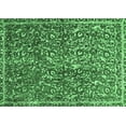 thumbnail image 1 of Ahgly Company Indoor Rectangle Abstract Emerald Green Modern Area Rugs, 7' x 9', 1 of 4