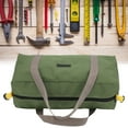 thumbnail image 6 of Tebru 20 Inches Waterproof Wide Mouth Electrician Storage Bag Canvas Portable Multifunctional Plumbing Gardening Tool Organizer, 6 of 8
