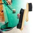 thumbnail image 3 of Pool Table Rail Brush Cleaner Billiard Table Cleaning Tool, Snooker Pool Natural Wood, 3 of 8