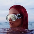 thumbnail image 4 of Luxury Y2K Cyberpunk Sunglasses - Oversized Eyewear for Summer Parties & Sun Protection - UV400, 4 of 5