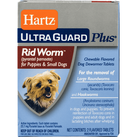 Hartz Ultra Guard Plus Rid Worm for Puppies & Small Dogs