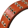 thumbnail image 5 of Didog 2" Wide Genuine Leather Studded Dog Collar for Medium Large Dogs, Heavy Duty Unique Rivet Pet Collars, 5 of 9