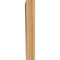 thumbnail image 4 of Ekena Millwork 6"W x 34"D x 40"H Funston Traditional Rough Sawn Bracket, Western Red Cedar, 4 of 4