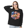 thumbnail image 2 of Patriotic Golden Retriever Celebrates 4th of July Sweatshirt Unisex Merch Goldens Dog Lover Gifts Idea - 02009, 2 of 6