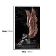 thumbnail image 1 of JJKBVCLO PVC Be Self- Wall Sitting Wall Removed Angel Can Sticker Sticker Wall Sticker, 1 of 9