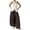 Brown, variant on Women's 2026 Spring Summer Street Style Balloon Wide Leg Pants, Loose Pleated Baggy Harem Trousers, Casual Relaxed Joggers for Daily Wear Yellow L